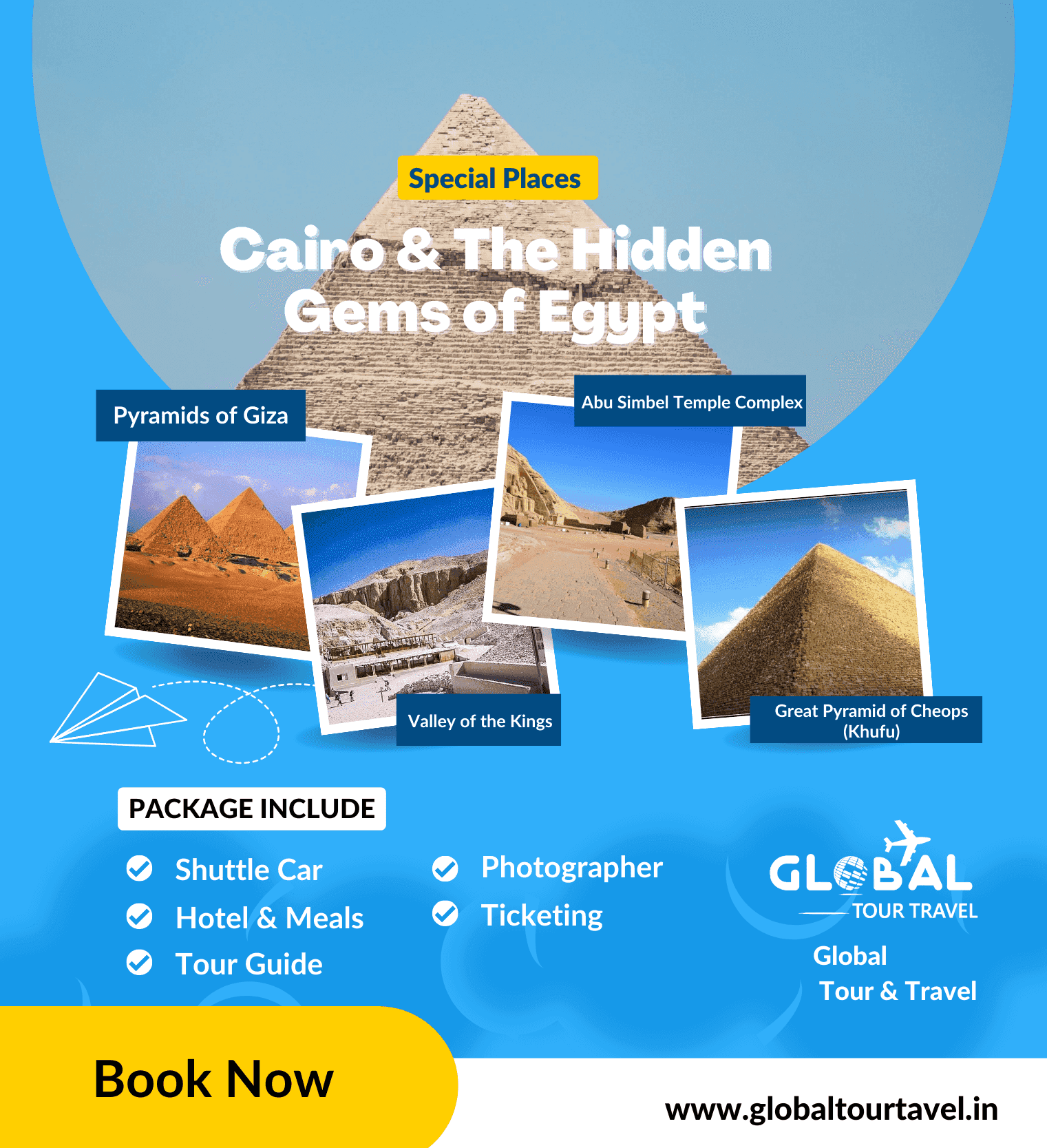 3N-4D Egypt Tour Package