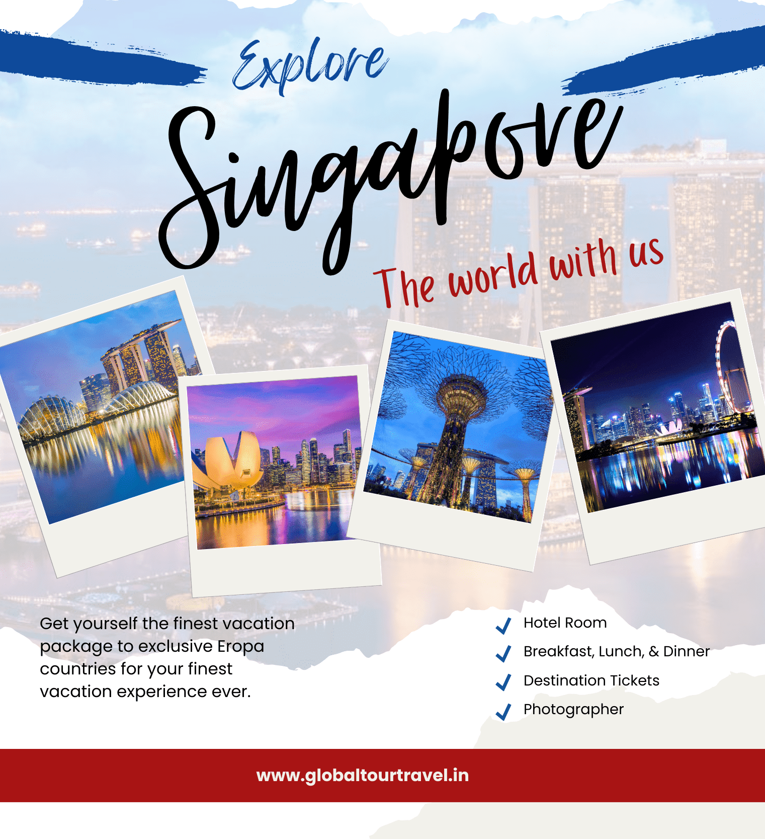 6N-7D Singapure tour package